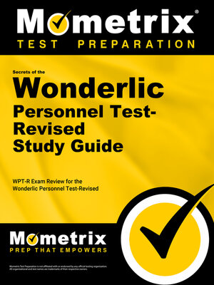 cover image of Secrets of the Wonderlic Personnel Test-Revised Study Guide